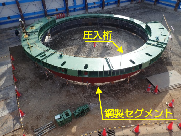 発進立坑構造工事 写真2