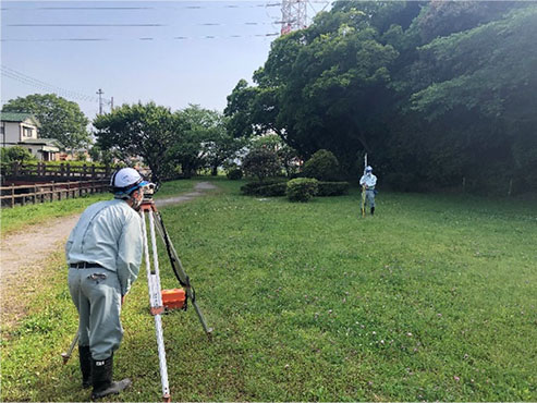 地表面の観測